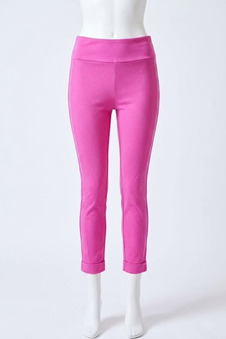 NEW DEAR SCARLETT marley high waisted skinny pants in hot pink